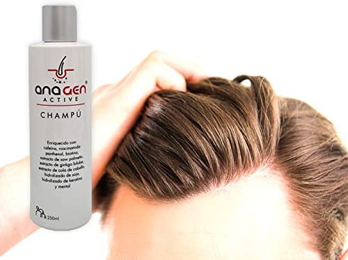 champú anticaída y vitaminas