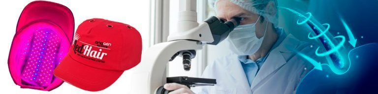 gorro láser capilar portátil