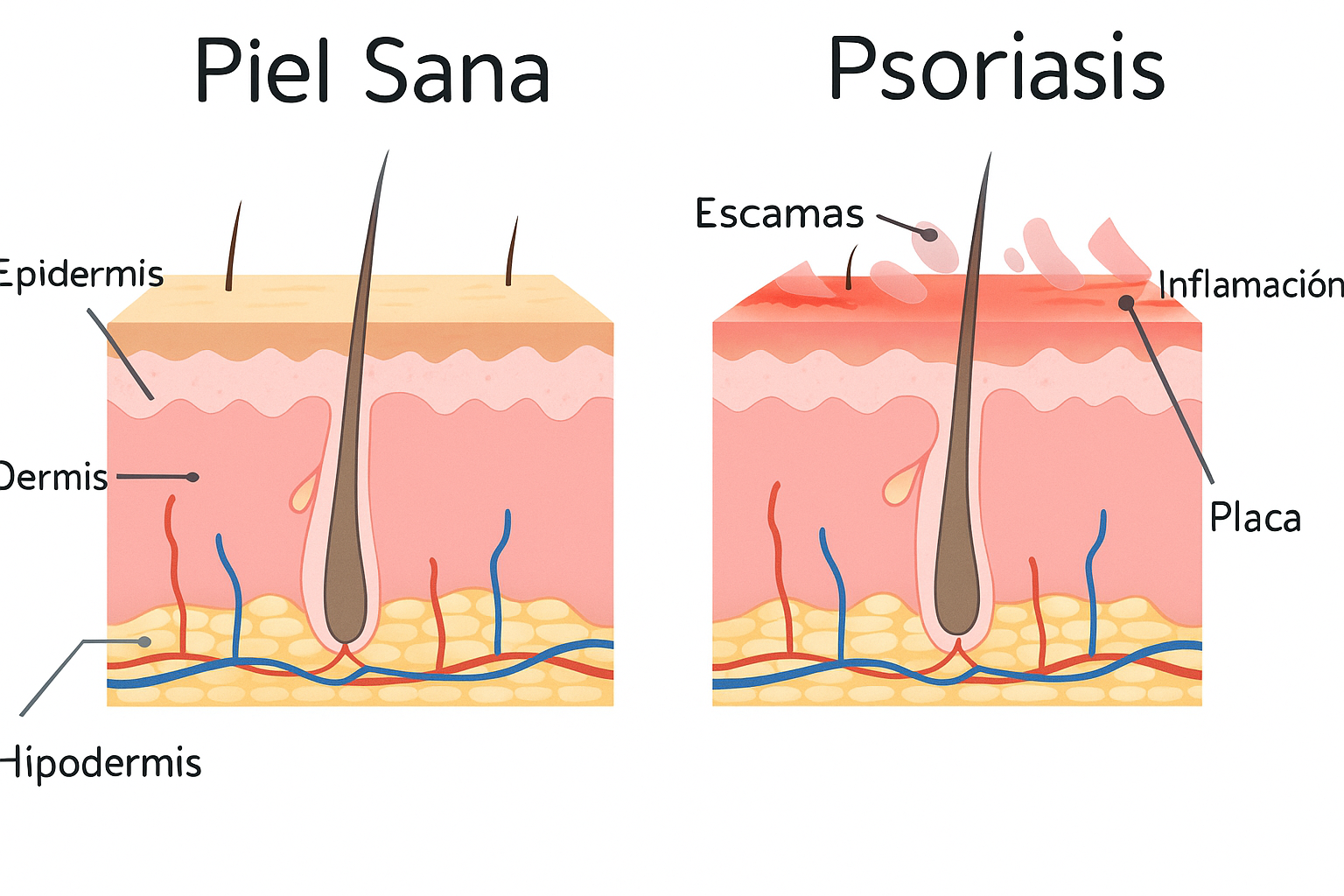 láser capilar para psoriasis