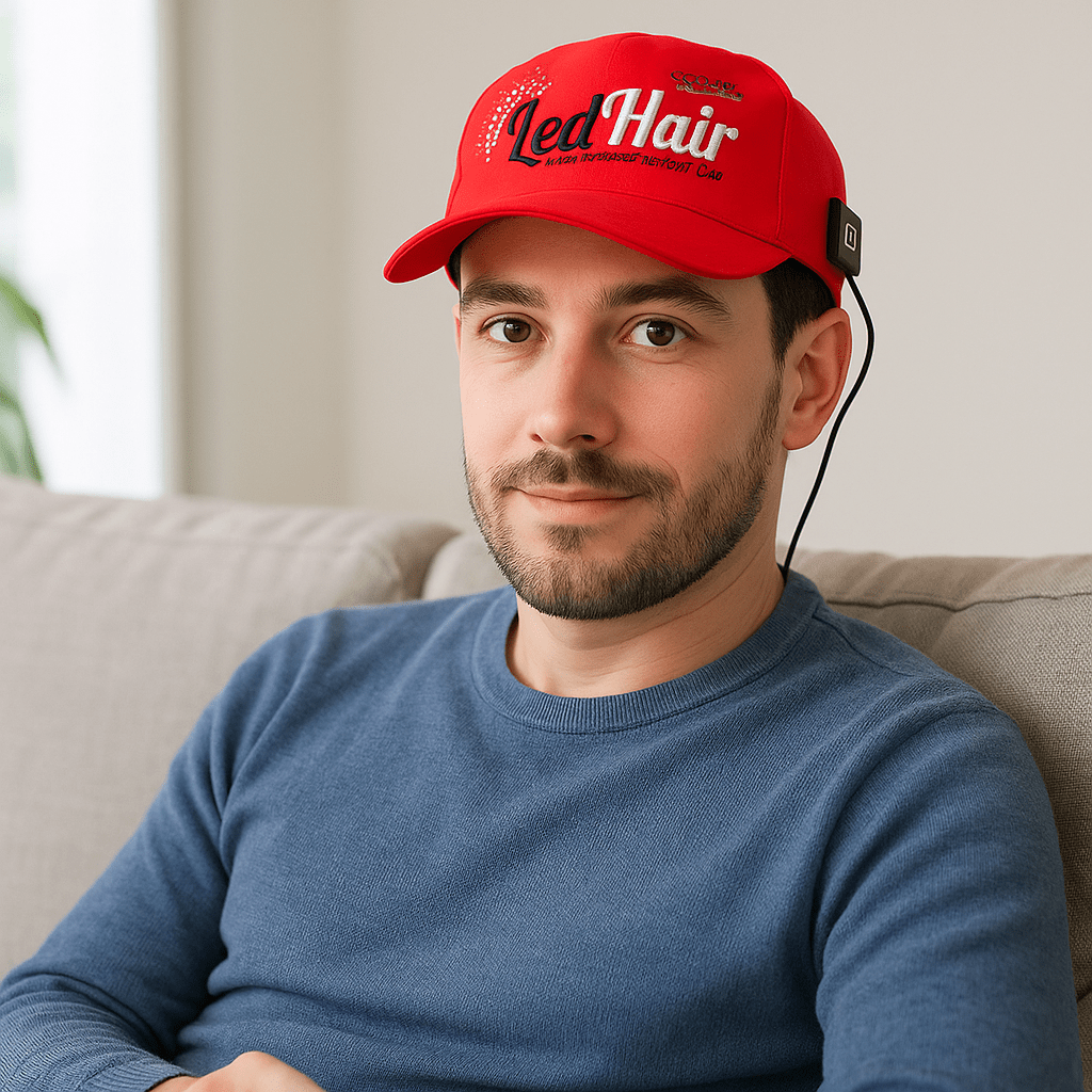 gorra LED LLLT para caída del cabello