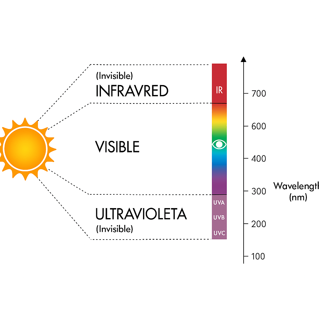 espectro electromagnético en la medicina capilar
