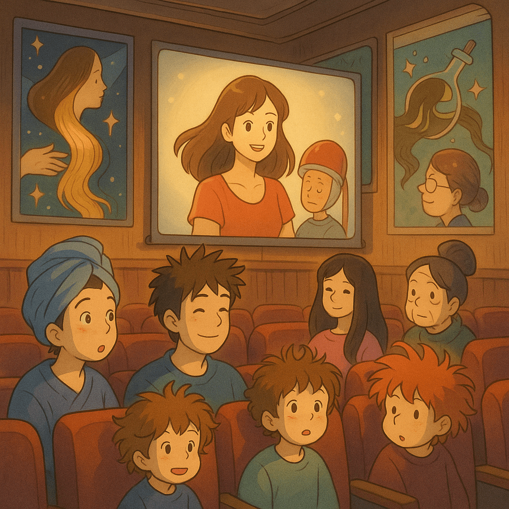 cine y tratamientos capilares