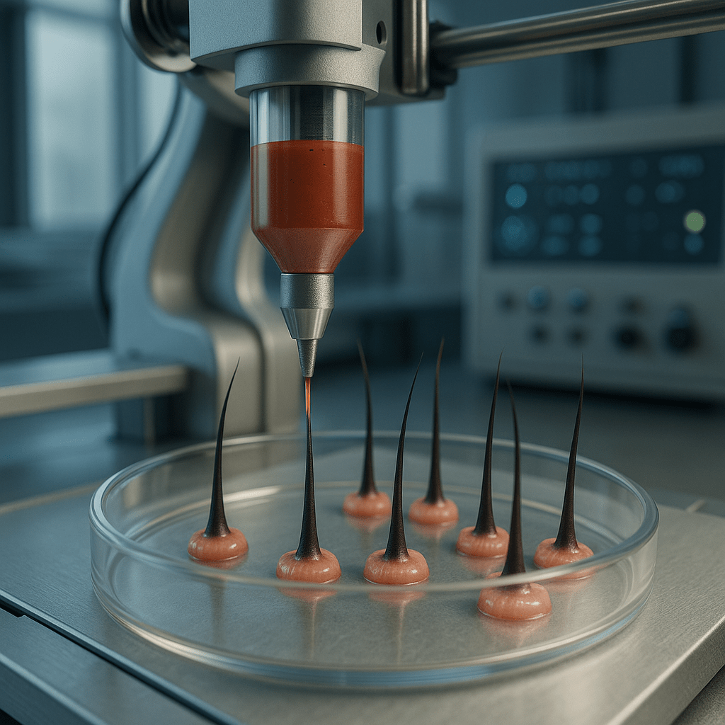 impresión 3D tejidos capilares