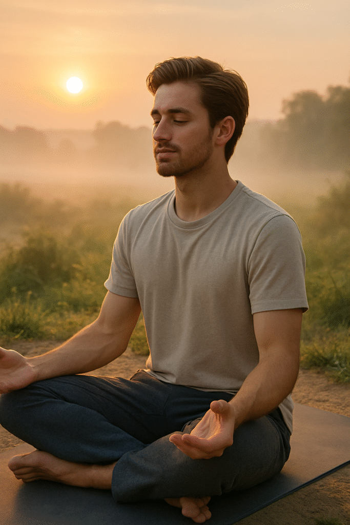 yoga meditación fortalecer pelo