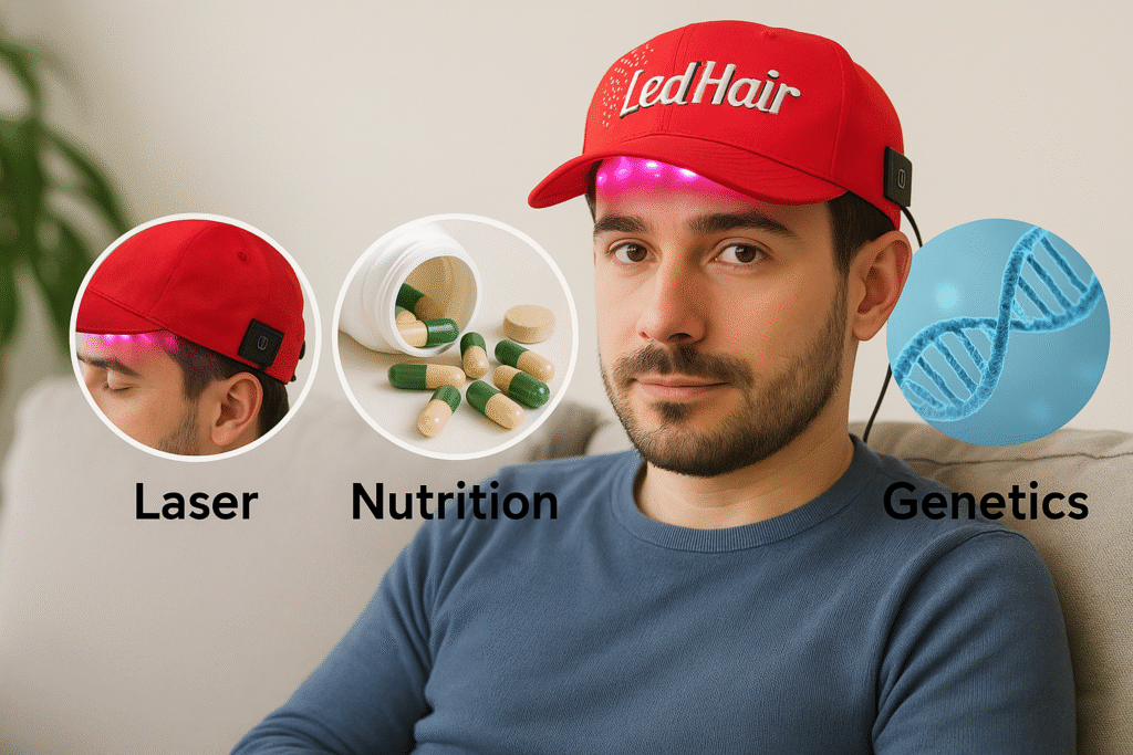 láser nutrición genética capilar