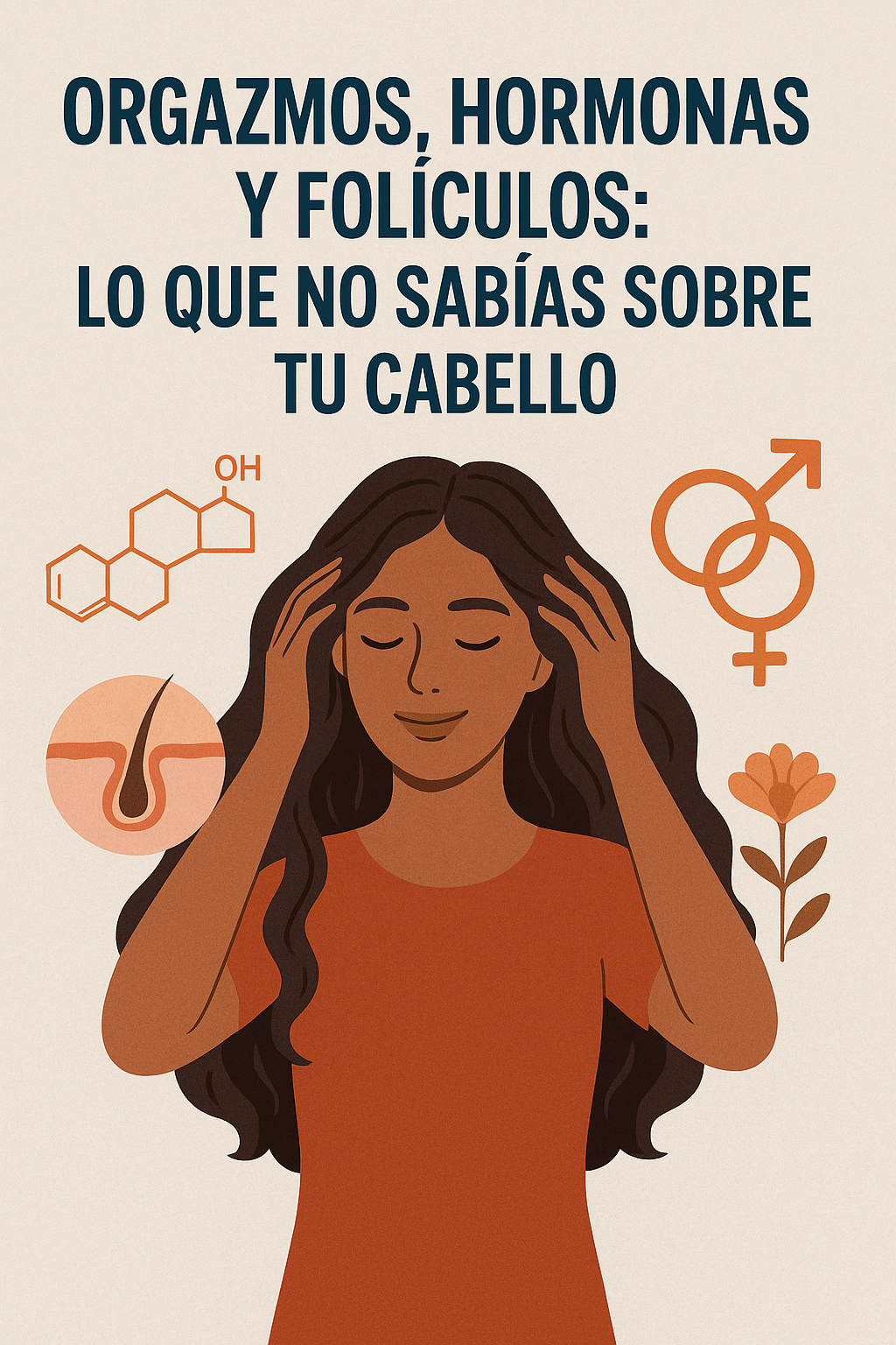 orgasmos hormonas folículos cabello