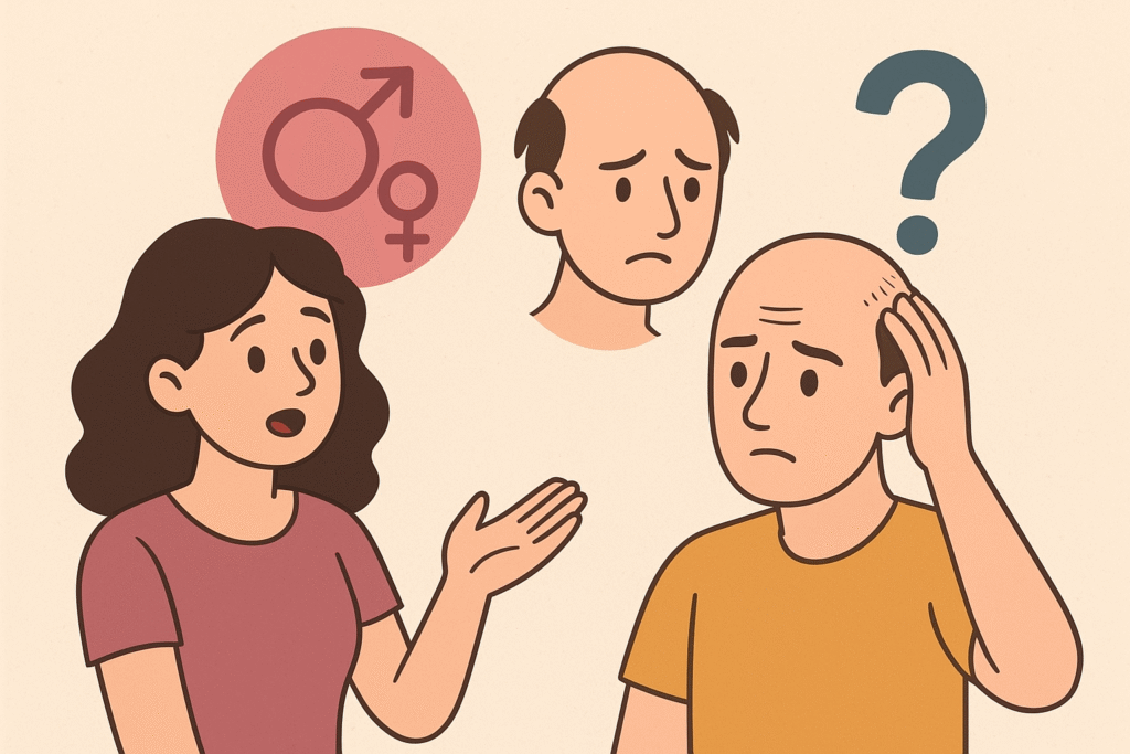 sexo alopecia mitos verdades