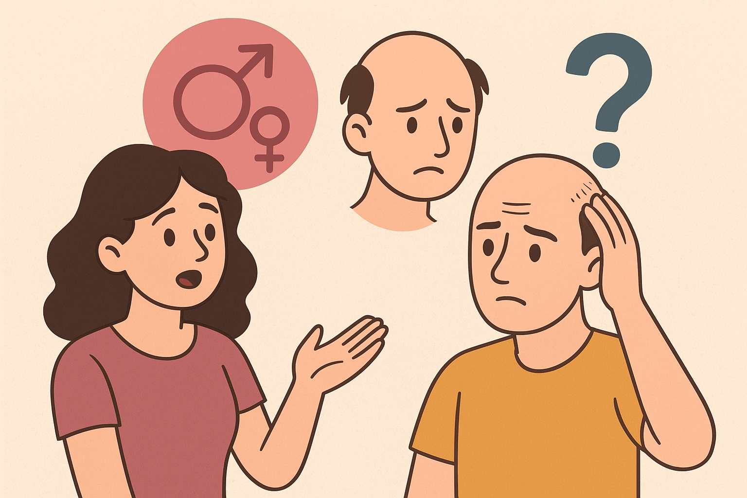 sexo alopecia mitos verdades