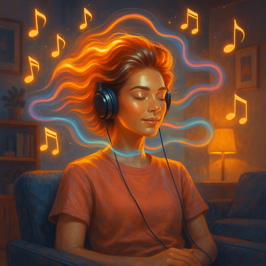 música y crecimiento capilar