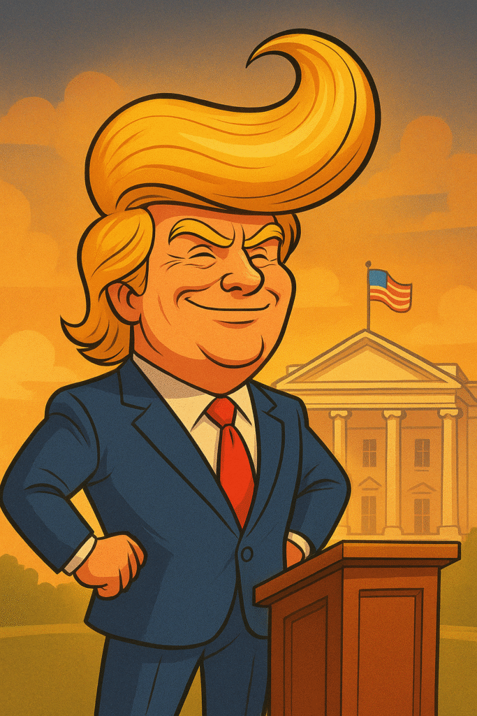 Trump melena secretos capilares