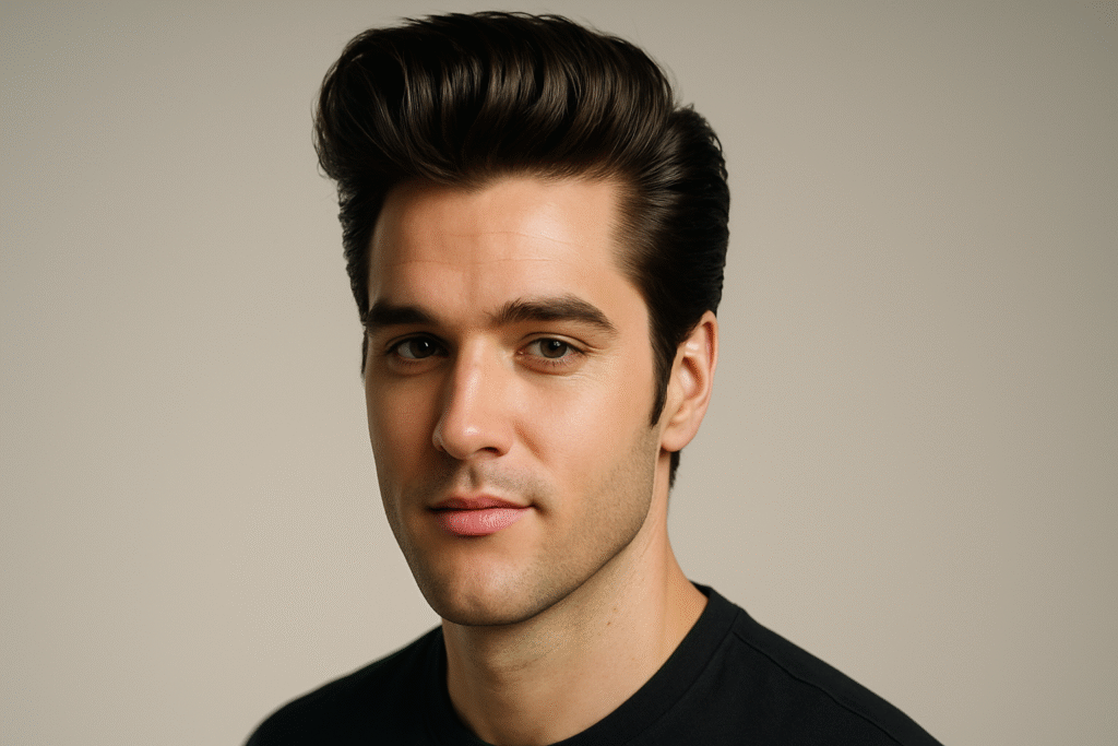 moda capilar masculina Elvis