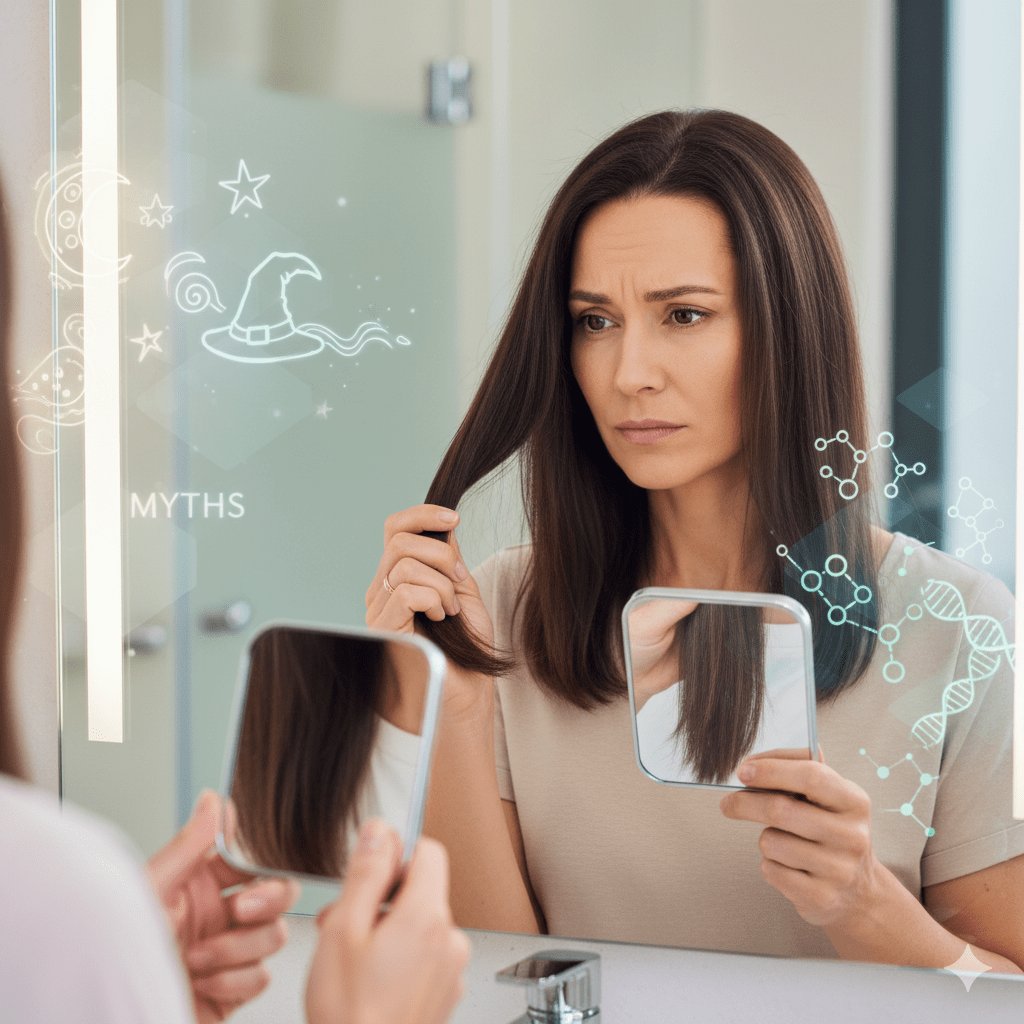 mitos caída cabello