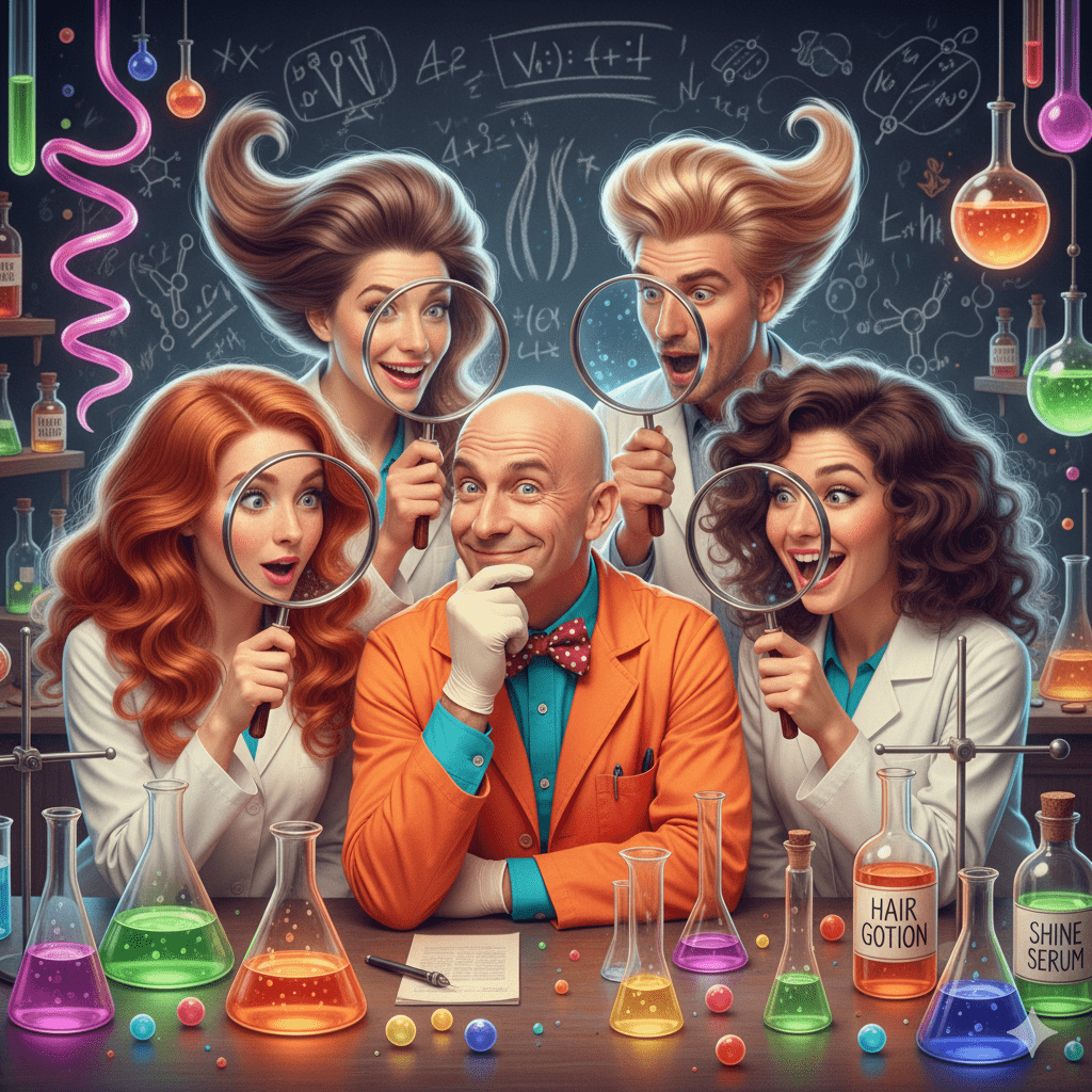 maldición ciencia científicos calvos