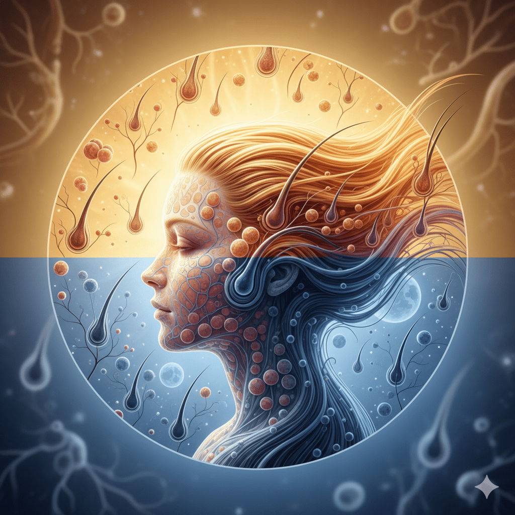 ritmo circadiano salud capilar