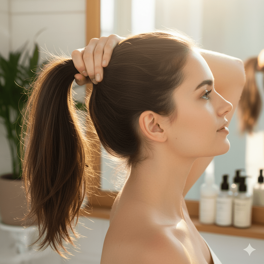 coletas apretadas caída cabello