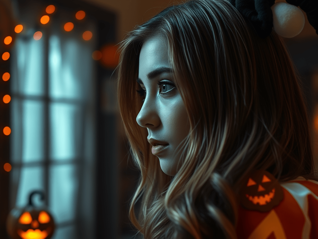 caída cabello Halloween