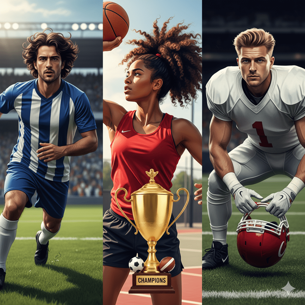 cuidado capilar inspirado en deportistas