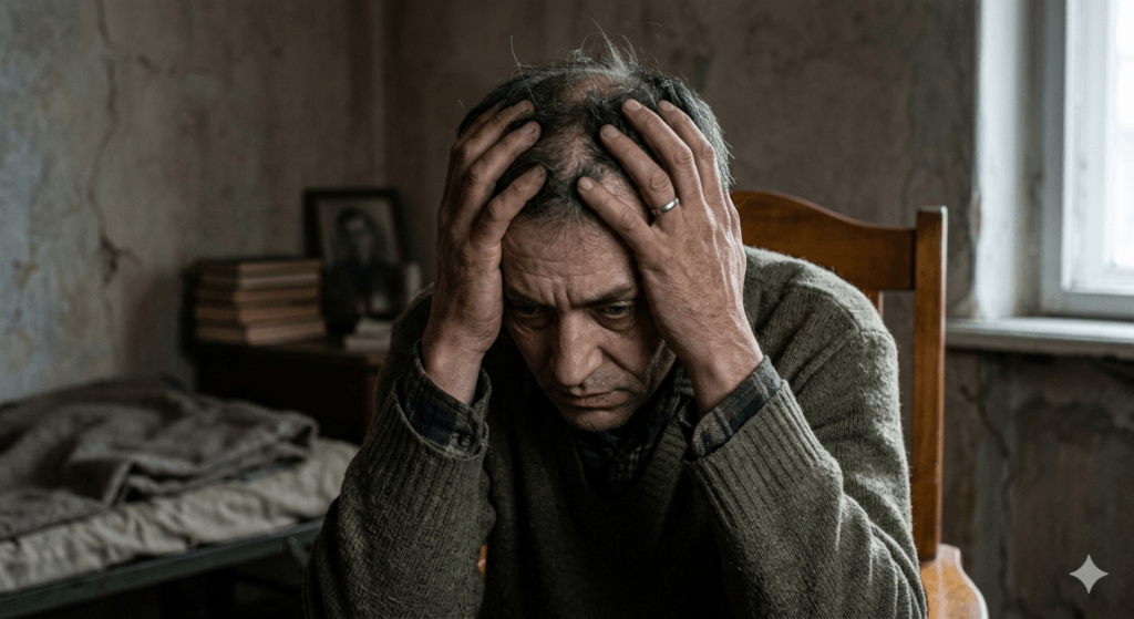 trauma guerra cabello